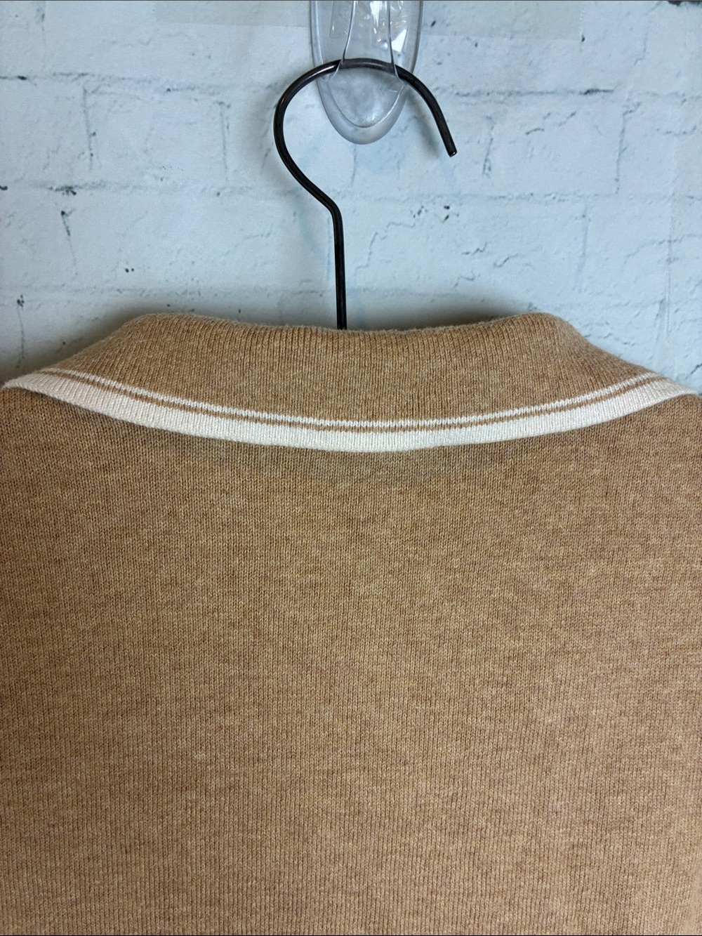 Elk Head Cashmere Cotton Blend Polo Shirt Men's Size Small Preppy - Picture 13 of 14